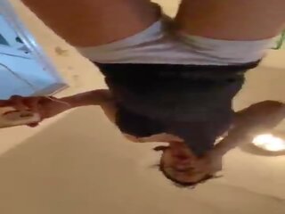 Anna Maria full-blown latina alluring Dominican MILF in booty shorts