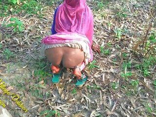 Village Outdoor Indian Desi Couple x rated film In Jungle