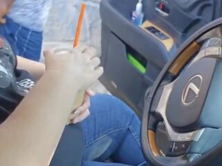 I Asked A Stranger On The Side Of The Street To Jerk Off And Cum In My Ice Coffee &lpar;Public Masturbation&rpar; Outdoor Car adult clip