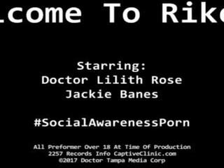 Welcome To Rikers&excl; Jackie Banes Is Arrested & Nurse Lilith Rose Is About To Strip Search adolescent Attitude &commat;CaptiveClinic&period;com
