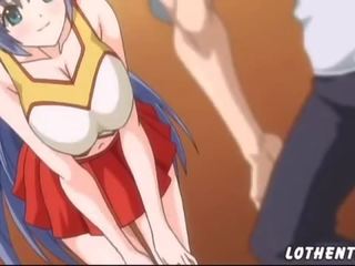 Hentai adult movie with titty cheerleader