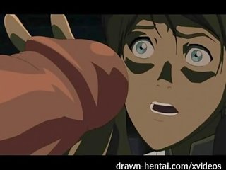 Avatar hentai - skitten film legende av korra