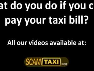 Damn erotic Dutch babe tries anal X rated movie in taxi to get a free ride