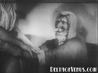 Harvinainen 1920 antiikki xmas seksi elokuva - a joulu tale