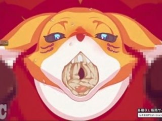 Renamon dhe kyubimon hentai animacion