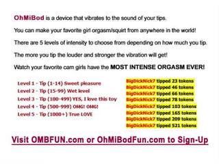 Young Chick videos You How to Ride Huge Dildo While You Control the OMBFUN Vibe