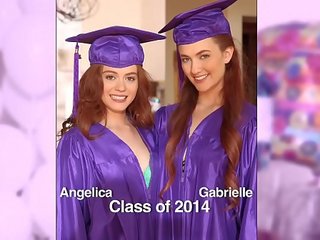 लड़कियों गॉन वाइल्ड - सरप्राइज़ graduation पार्टी के लिए किशोर की उम्र ends साथ लेज़्बीयन सेक्स क्लिप