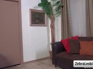 White Teen Lesbos Enjoy Strapon Fuck from Black prostitute - Zebra Girls 03