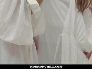 Mormongirlz- 두 소녀 가기 으로 올라 빨간 머리 고양이