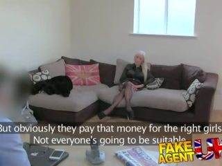 FakeAgentUK Dirty first-rate blonde loves a bit of anal dirty movie