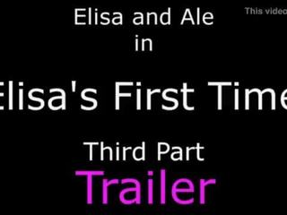 Elisa s în primul rând timp - picior fetis și mână smother