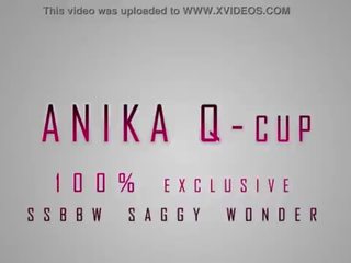 Anika q - ثقيل في إلى الوراء jiggles