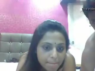 Sexiest bhabi with average looking husbandshow on webcam