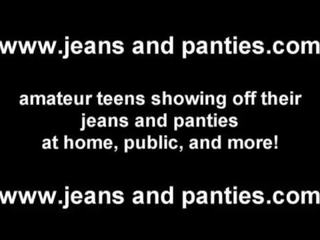 מפותל נוער מגי ב הדוקה jean מכנסיים קצרים