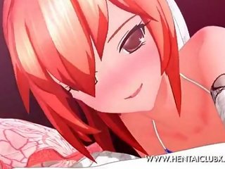 Anime kanak-kanak perempuan futanari gadis hikari musim panas melancap 3d bogel