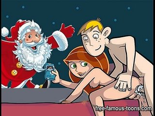 Linksmas kalėdos hentai orgijos