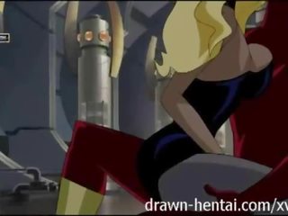 Justice league hentai - canary knullet i en blitz