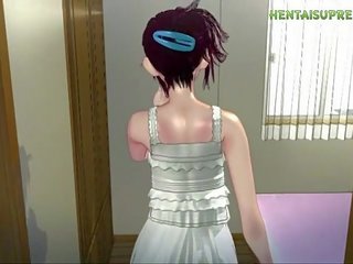 HentaiSupreme.COM - Hentai sweetheart Barely Capable Taking That manhood in Pussy